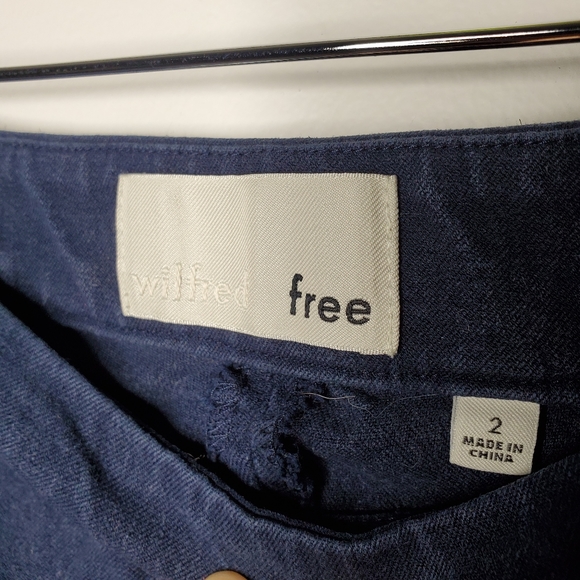 Wilfred free high-waisted stretch denim pants - Picture 2 of 3